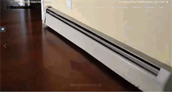 Desktop Screenshot of baseboardheatercovers.com