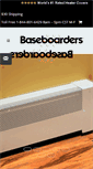 Mobile Screenshot of baseboardheatercovers.com